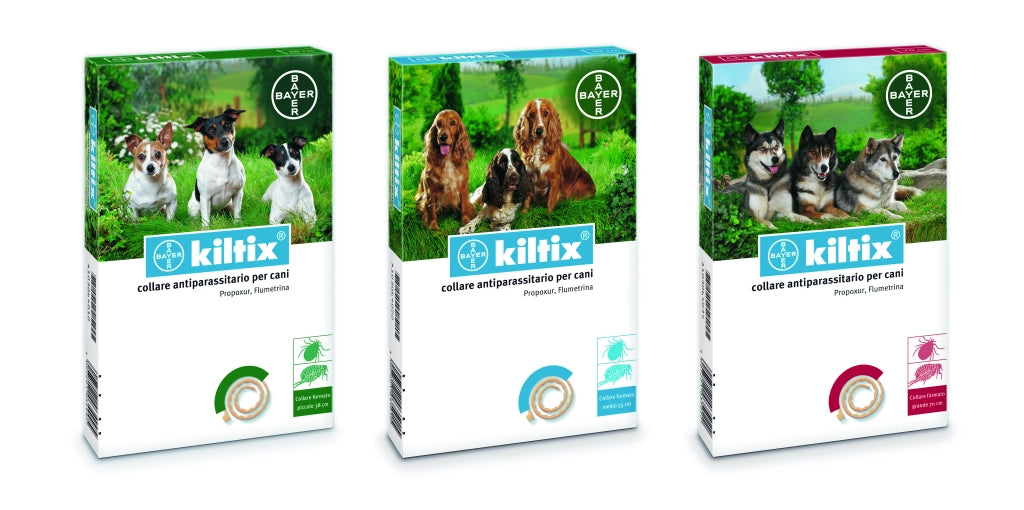 Bayer COLLARE ANTIPARASSITARIO PER CANI KILTIX (cm. 53) medio