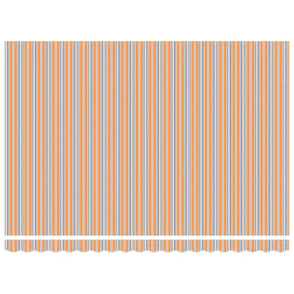 Tenda Retrattile Multicolore 450 × 300 cm Poliestere e Metallo 3330930