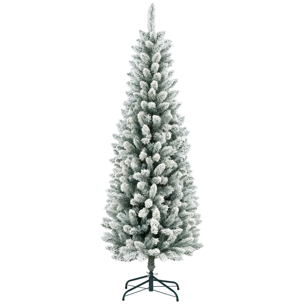 Albero di Natale Artificiale ¨C zephmum ¨C 183 cm Verde con Supporto in Metallo