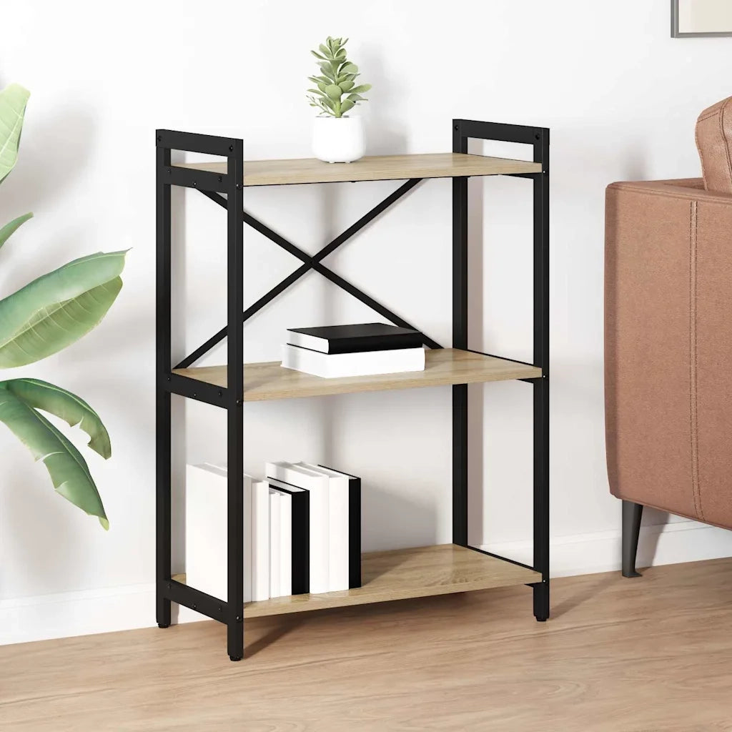Libreria Rovere Sonoma 60 x 30 x 85 cm Legno multistrato 868396