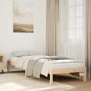 Letto Extra Lungo senza Materasso-Struttura Letto 90x210 cm in Legno di Pino 550138