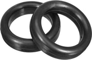 Rubber isolatore di scarico universale - 70mm O-Ring - 2 pezzi - Dampiometro regolabile - Isolatore di scarico di alta qualità - Resistentente a temperature elevate - Isolatore di scarico in gomma