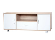 Mobile Porta TV, Legno, Sonoma/Bianco Frassinato, 40x136x57.5 cm art.1403RSBF