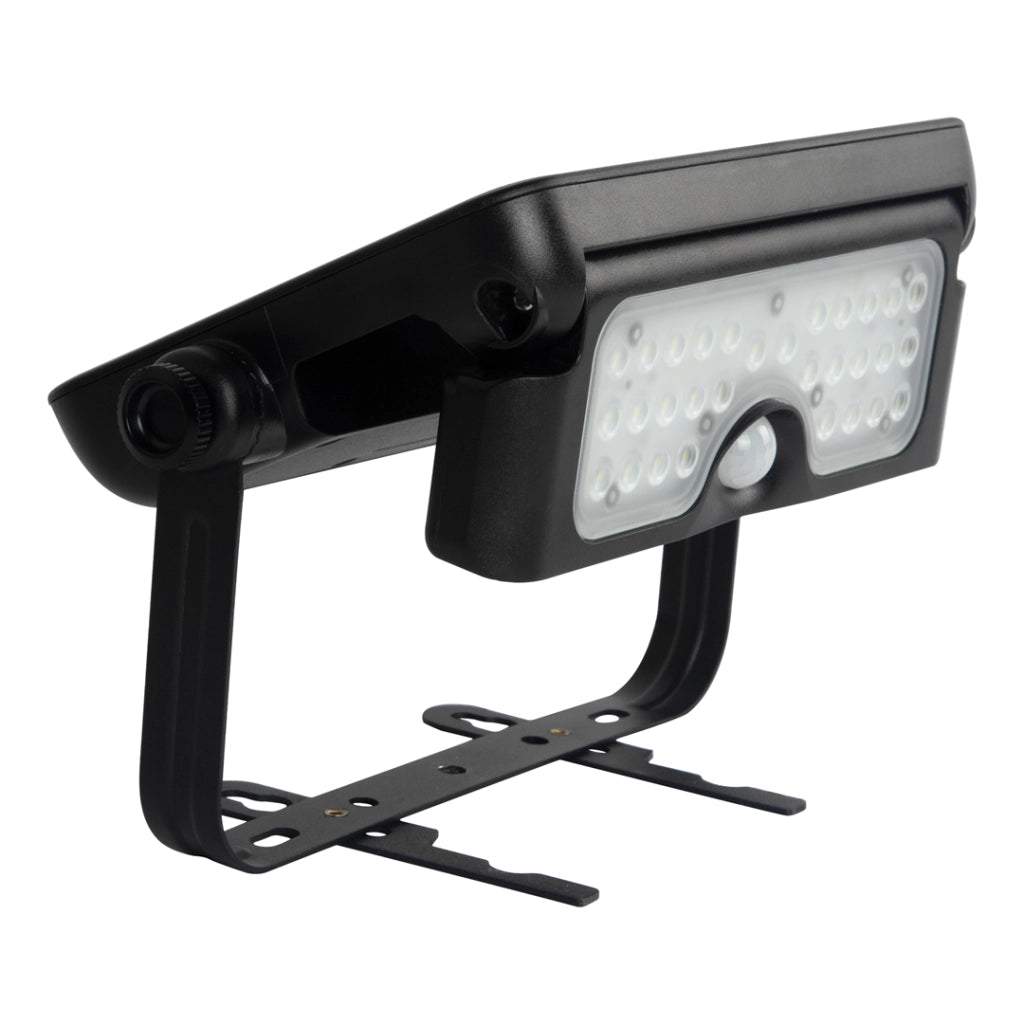 Faro solare LED 5W 500lm 4000K sensore IP65 EKO9082