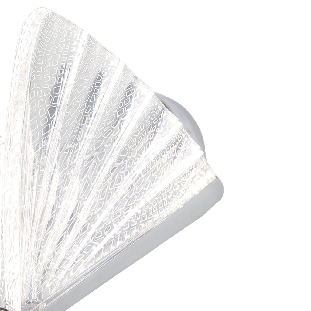 Applique Mariposa farfalla cromata LED 8W CCT LightPrestige