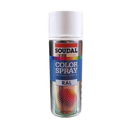BOMBOLETTA SPRAY ACRILICO UNIVERSALE SOUDAL 400 ML Rosso porpora RAL 3004 - 6 pezzi- SOUDAL