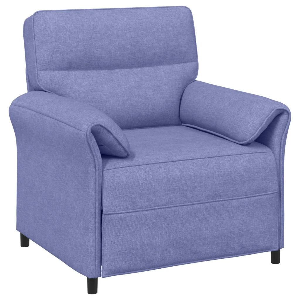 Set di divani 2 pz Blu jeans Tessuto 3424884