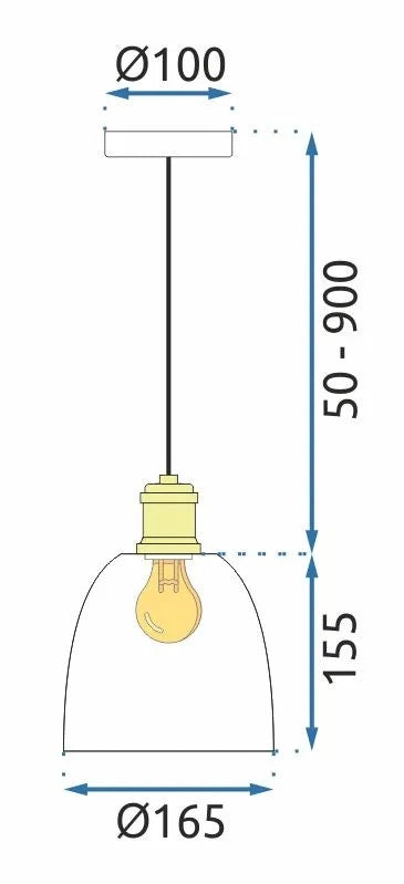 Lampada APP1006-1CP White U