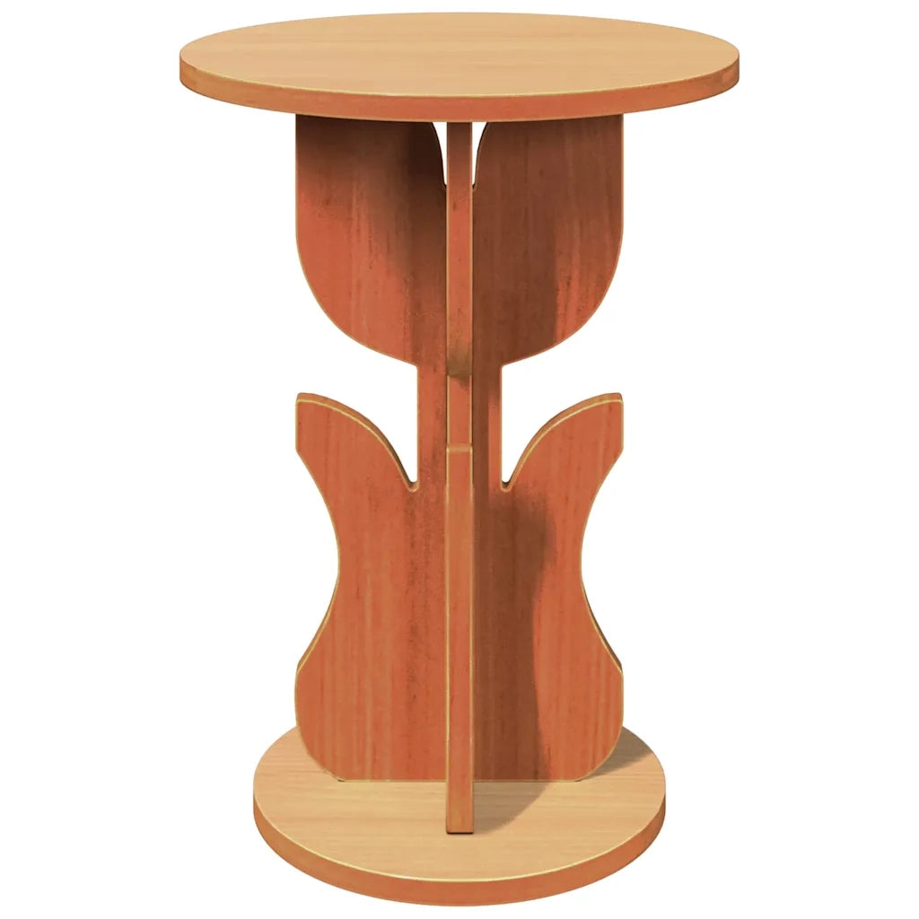 Tavolino da salotto | Tavolino da caff¨¨ | Tavolino da Soggiorno Marrone cerato 39,5 x 39,5 x 53,5 cm