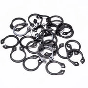 Circlip 40mm - Assortimento di Borghiglie Esterne - Elemento di Fissaggio - Acciaio Manganeso - 20 Pezzi - Borghiglia