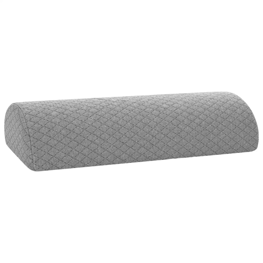 Cuscino per Gambe Grigio 52 x 20 x 11 cm Schiuma Memory 42020197
