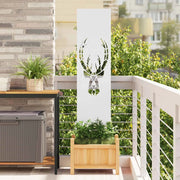 Schermo per privacy in giardino Bianco 32 x 140 cm 876260