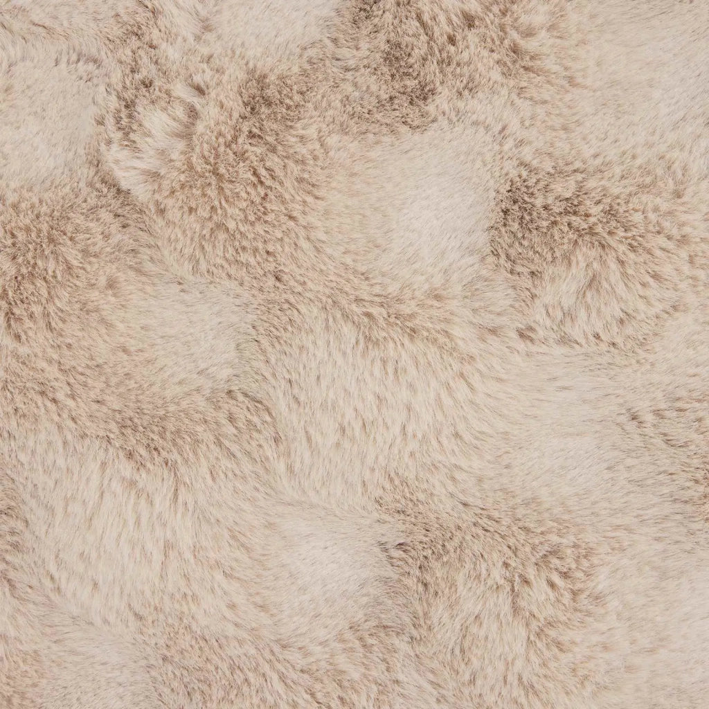 Coperta antiscivolo in sintetica di coniglio Olite 4 pcs Beige 42021789