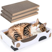 Krabbastia per gatti 3 in 1, krabbastia per gatti in cartone, krabbastia per gatti da 43 * 26 cm