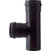 TUBO A TEE PELLET MFF NERO OPACO SAVE  CM 12 MFF
