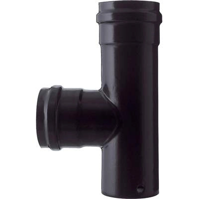 TUBO A TEE PELLET MFF NERO OPACO SAVE  CM 12 MFF