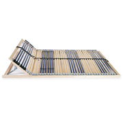 Letto matrimoniale | Letto per adulti | Rete a Doghe 7 Zone senza Materasso con 42 Doghe 140x200 cm