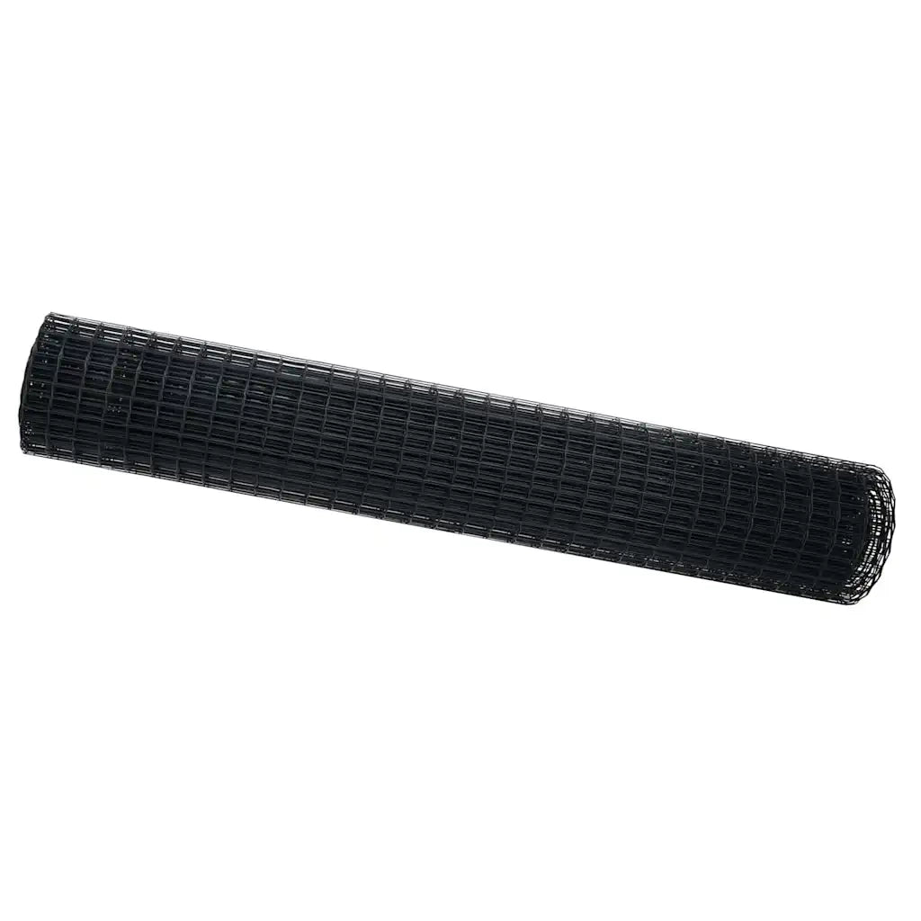 Recinzione Euro Grigio 1.5 x 10 m Ferro rivestito in PVC 42004504