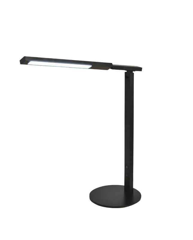 Ideal - Lampada da tavolo nera Fabas Luce - LED Touch integrato 10W dimmerabile CCT (3000K 4000K 5000K 6000K)