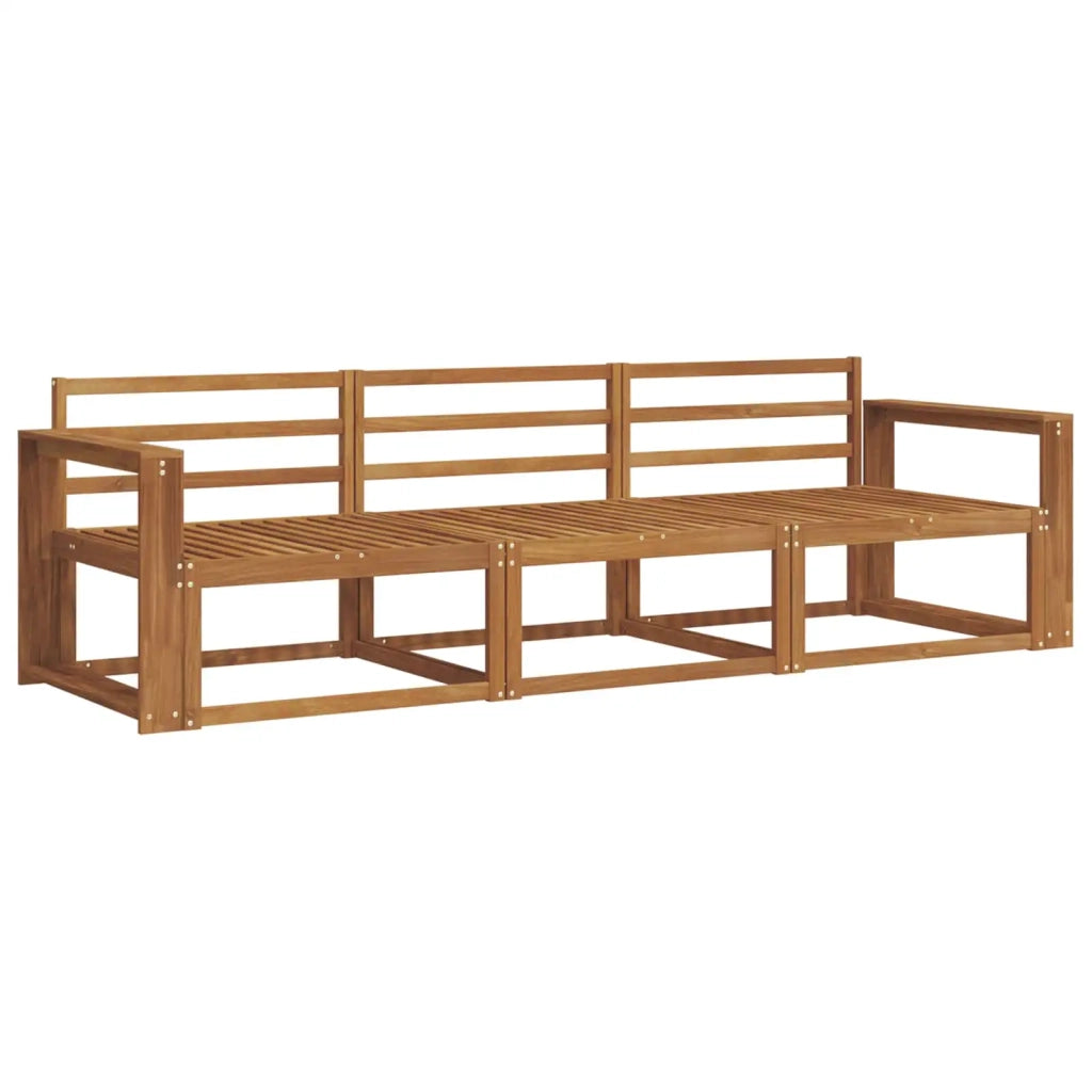 Set di divani da esterno 3 pcs Naturale 3367127
