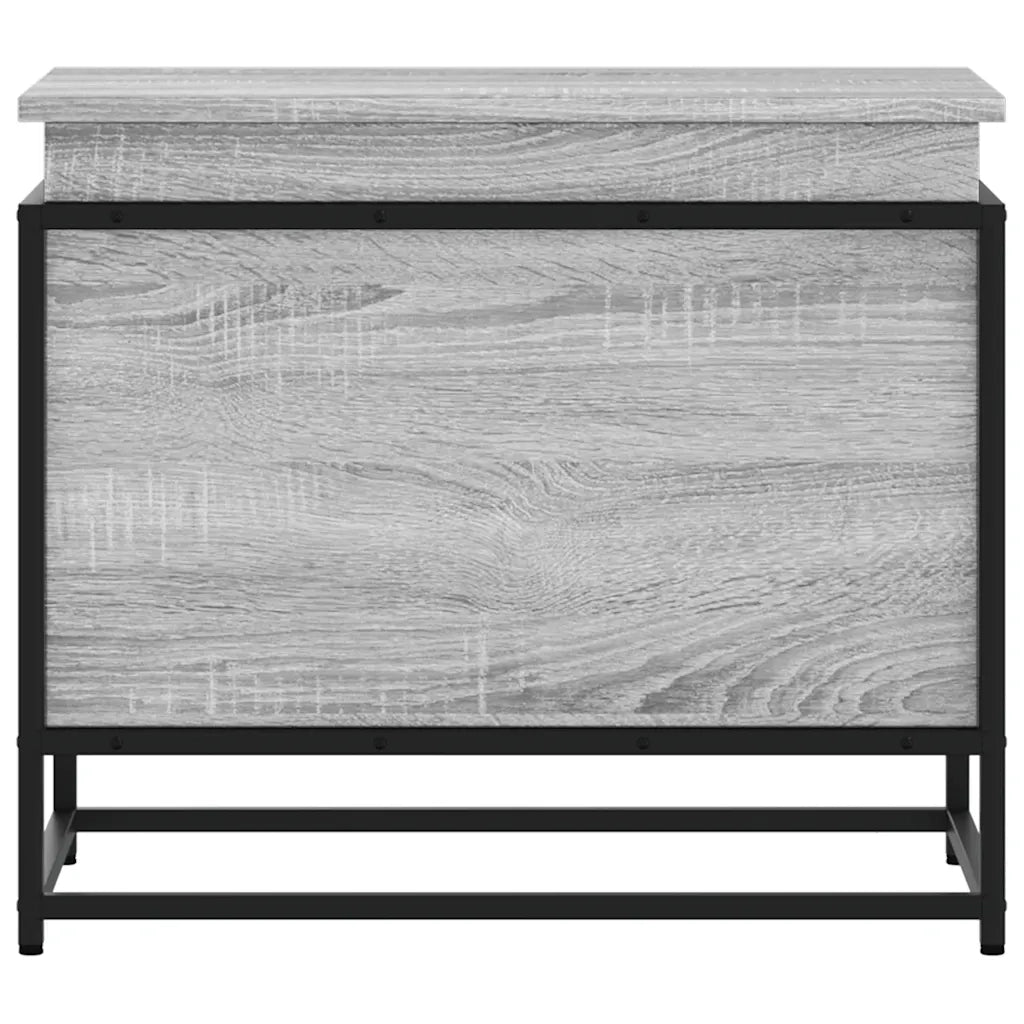 Contenitore con Coperchio Grigio Sonoma 60x40x51,5cm Truciolato 848797