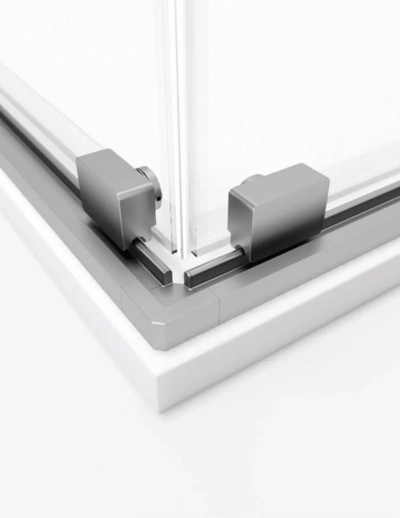 Box doccia ingresso angolare 2+2 ABANTE (TWENTY) 75x75 cm Cromo