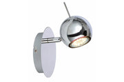 Applique moderna Santorini 2 cromata 1xGU10 50W Reality
