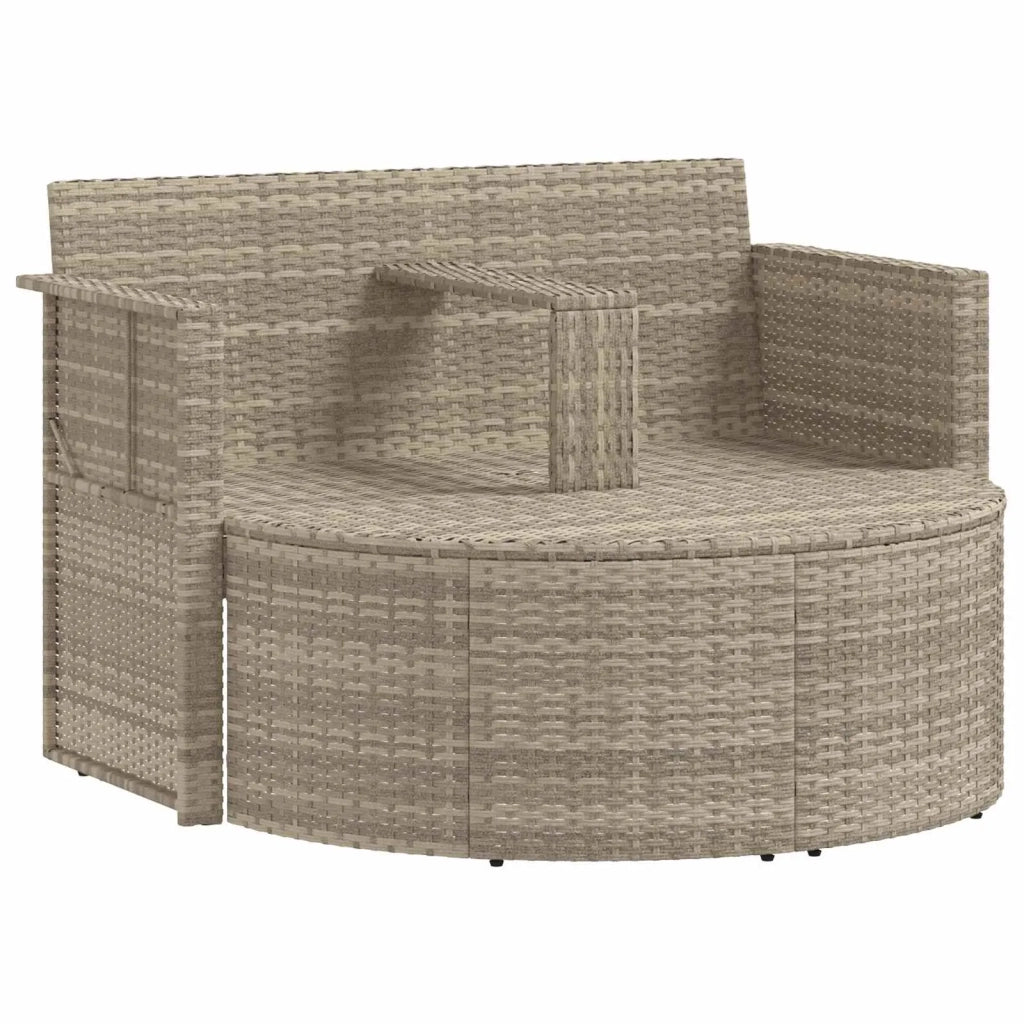 Divano da giardino 8 pcs Grigio chiaro e grigio scuro 42025901