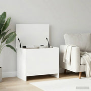 Cassa di stoccaggio Bianco 60 x 40 x 50 cm Legno ingegnerizzato 8011251