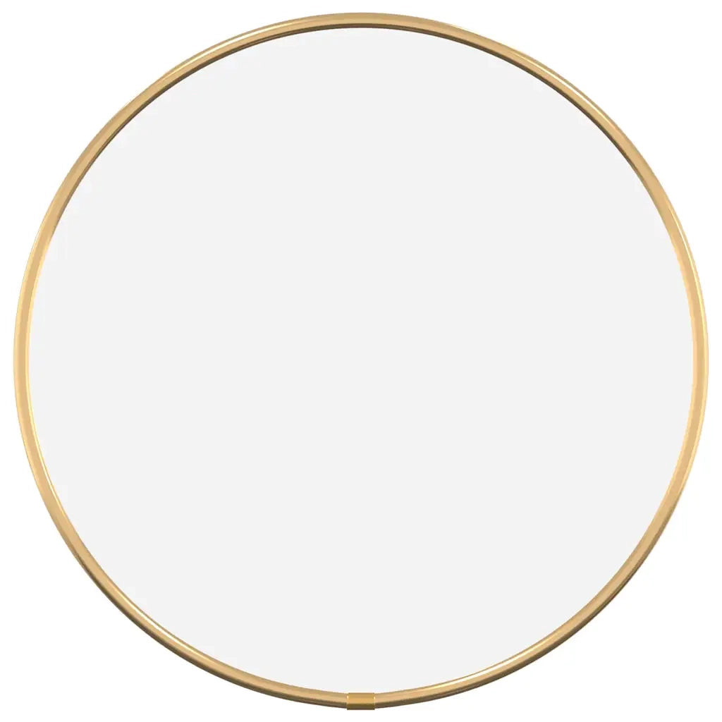 Specchio da Parete | Specchio decorativo Dorato ? 30 cm Rotondo