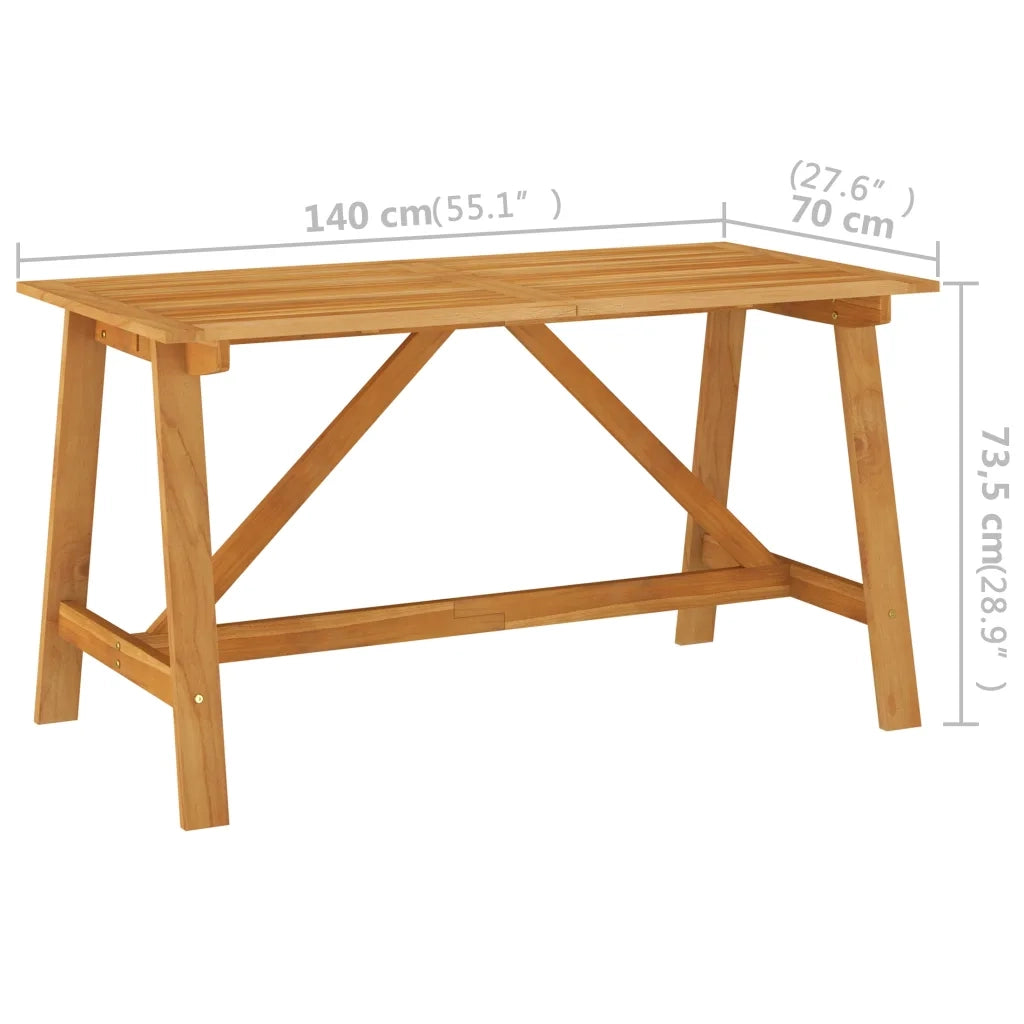 Set Mobili da Pranzo per Giardino 5 pz Nero 3068750