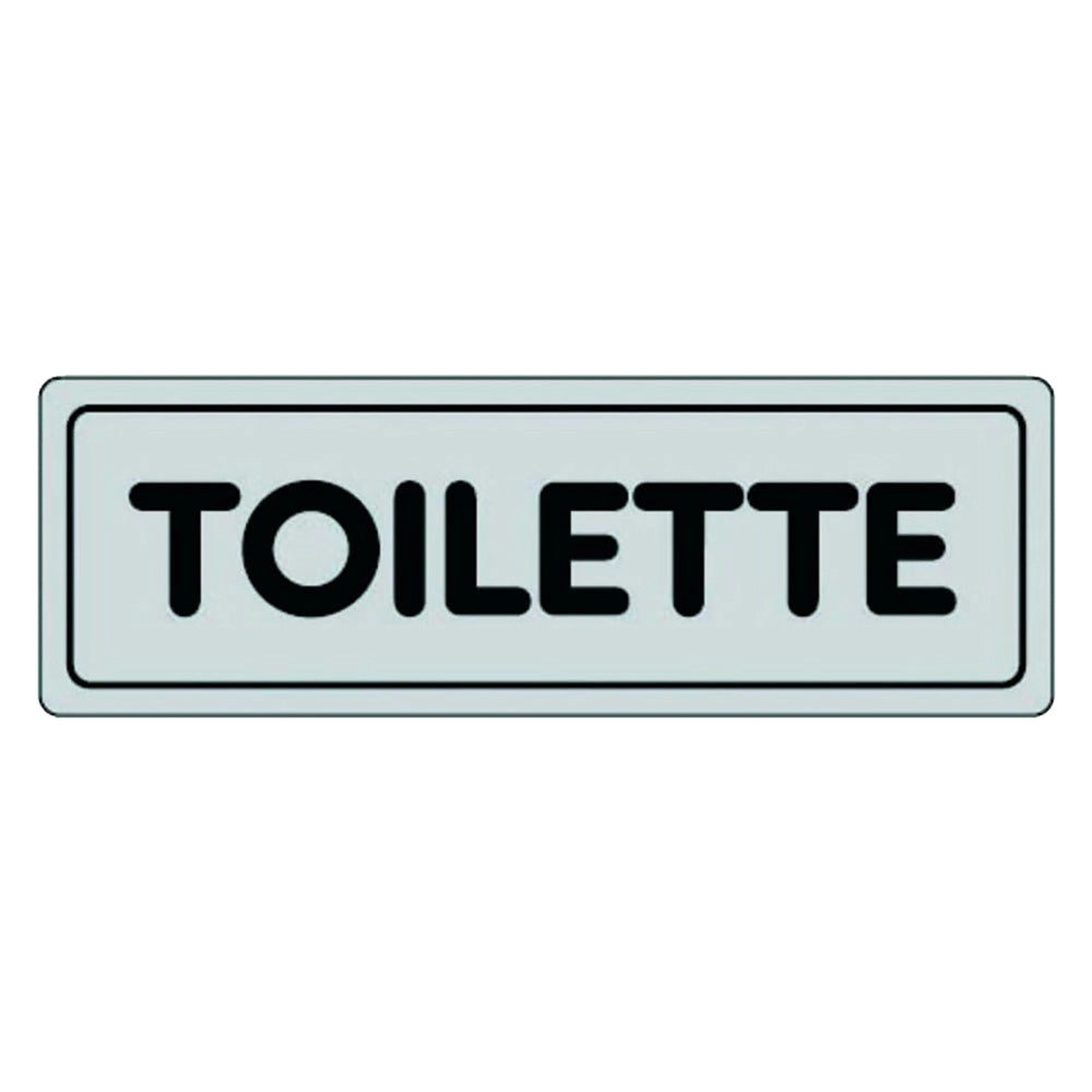 ETICHETTA SEGNALETICA TOILETTE wc bagno 10 pezzi  - EUROSIGNALS