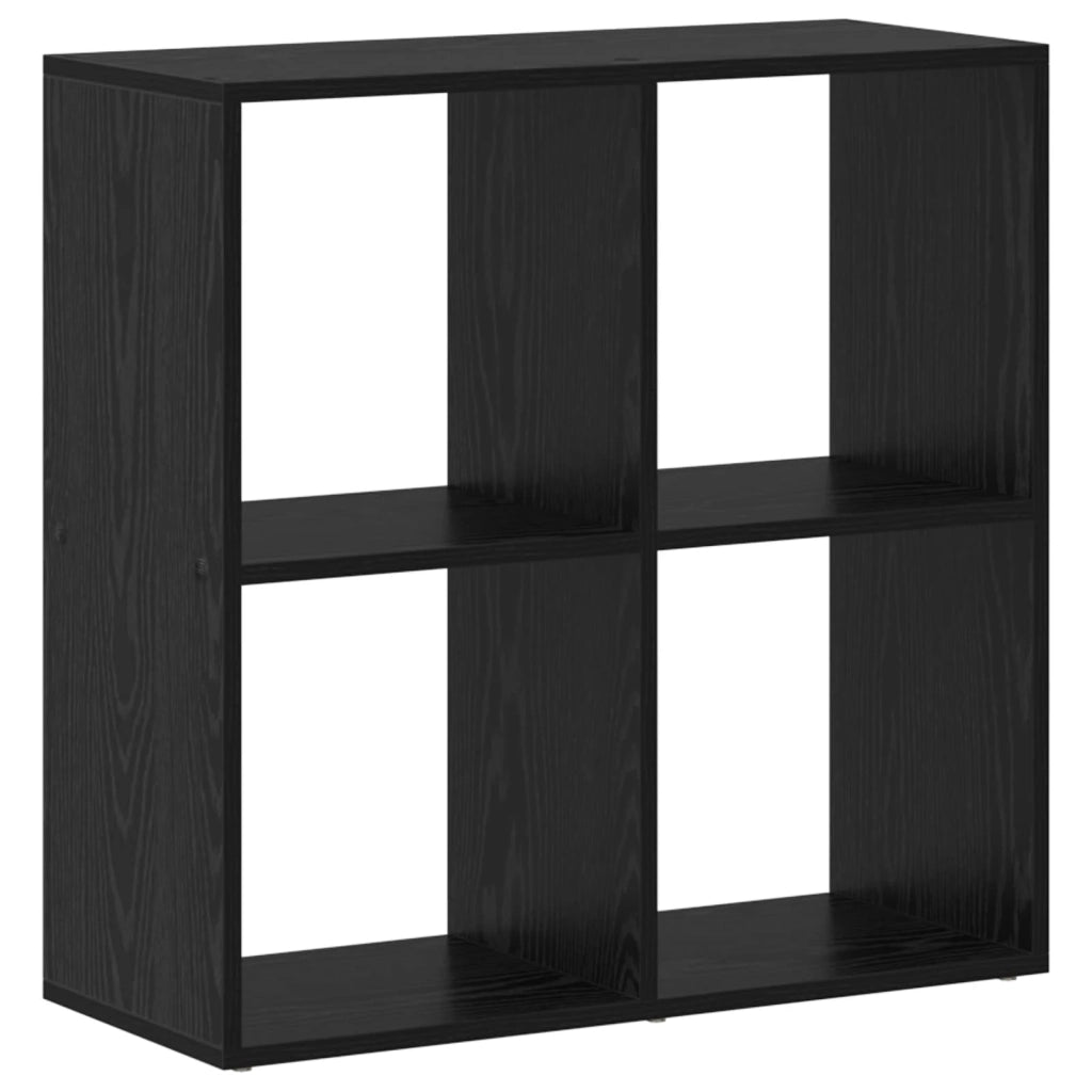 Armadio per Libri Rovere Nero 69,5 x 29 x 69,5 cm 879664