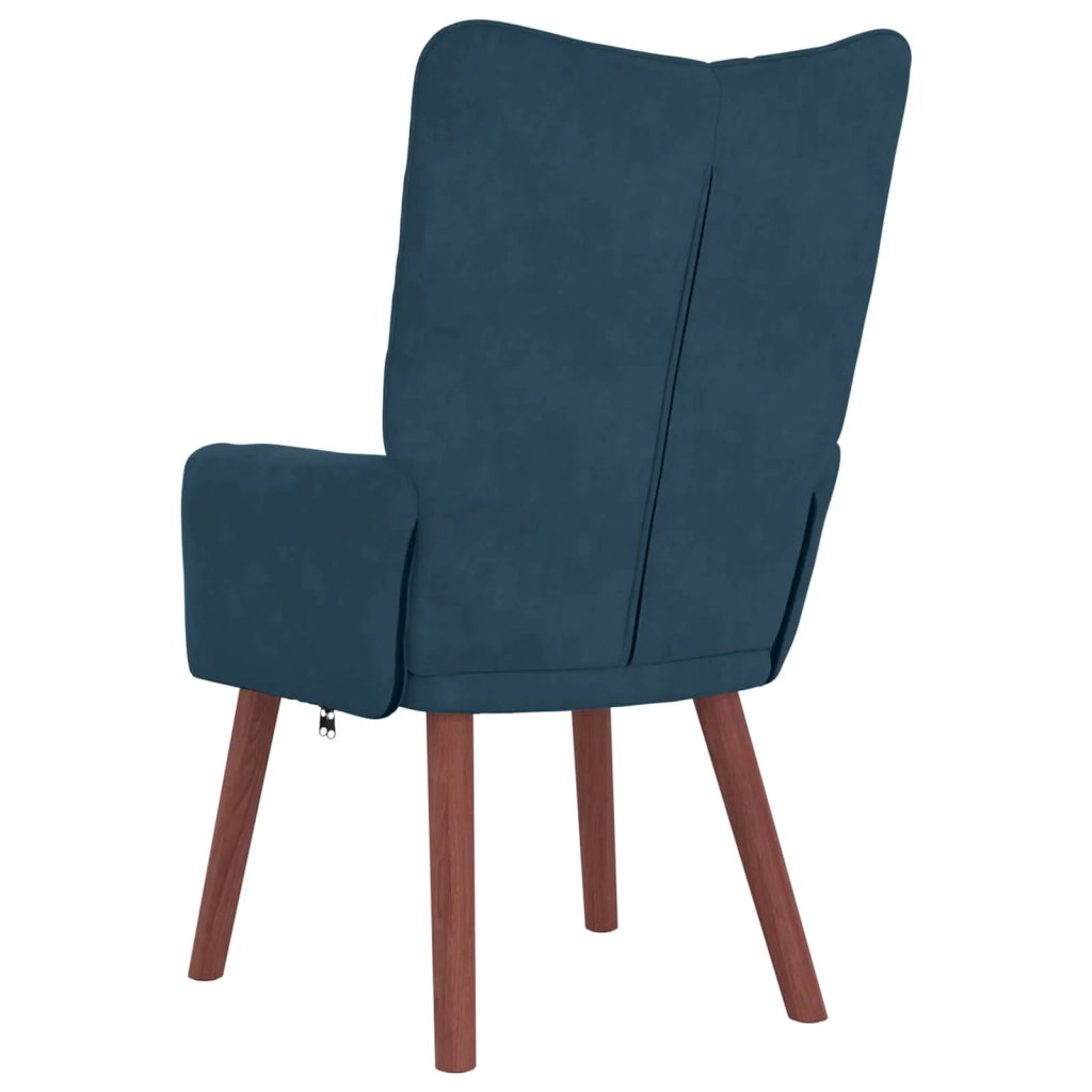 poltrona Blu 63 x 67 x 94 cm Velluto 42001813