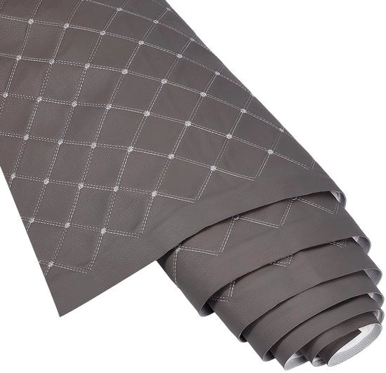 Materiali di rivestimento imitanti la pelle - schiuma vinile - multifunzionale - larghezza 1,6 m - lunghezza 2 m - spessore 3 mm - stoffa
