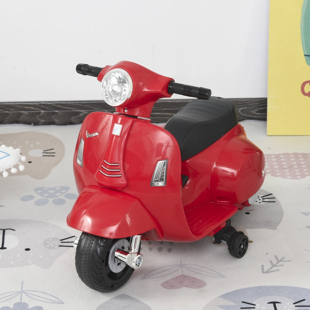 Moto Elettrica Bambini Vespa ¨C Minimal ¨C Rosso 66.5x38x52 cm