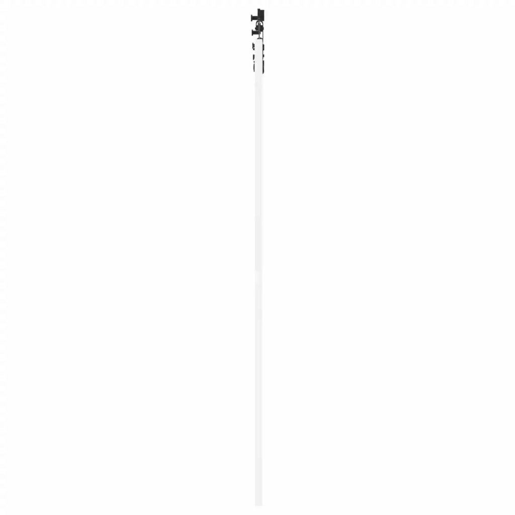 Porta scorrevole Bianco e Nero 83 x 232 cm 3445509