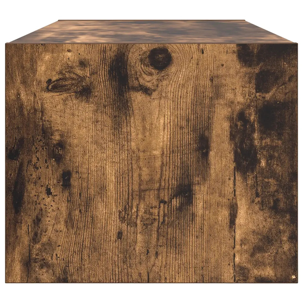 Mobile TV | Armadietto TV | Mobile Porta TV Rovere Fumo 80x31x25,5 cm in Legno Multistrato