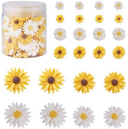 Set di 160 Hars Cabochon a forma di Fiore per Progetti Creativi