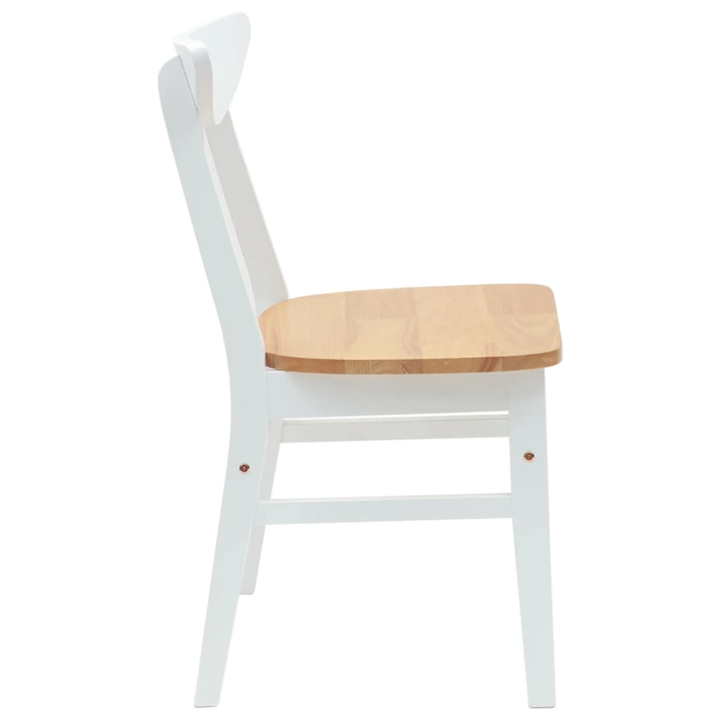 Sedie da pranzo 2 pcs Bianco 42 x 47.5 x 81 cm