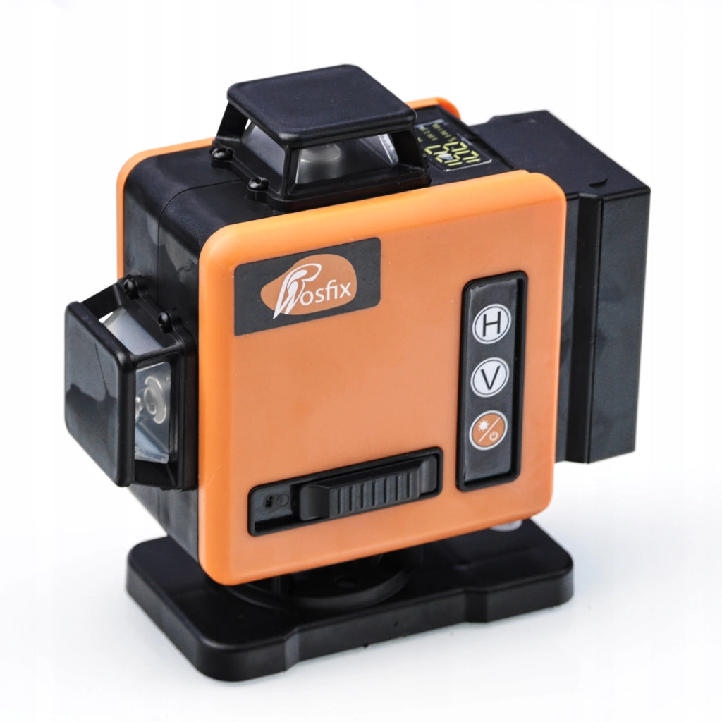 Livella Laser Rosfix Orange Tiger ROT16L-L – 16 Linee con Display | Autolivellante, IP54, 360°