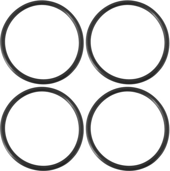 Filtro O-ringen in gomma nitrile - 75 x 5 mm - Alta resistenza allo sfregamento - Adatto per Adey Magnaclean - Set da 4 pezzi