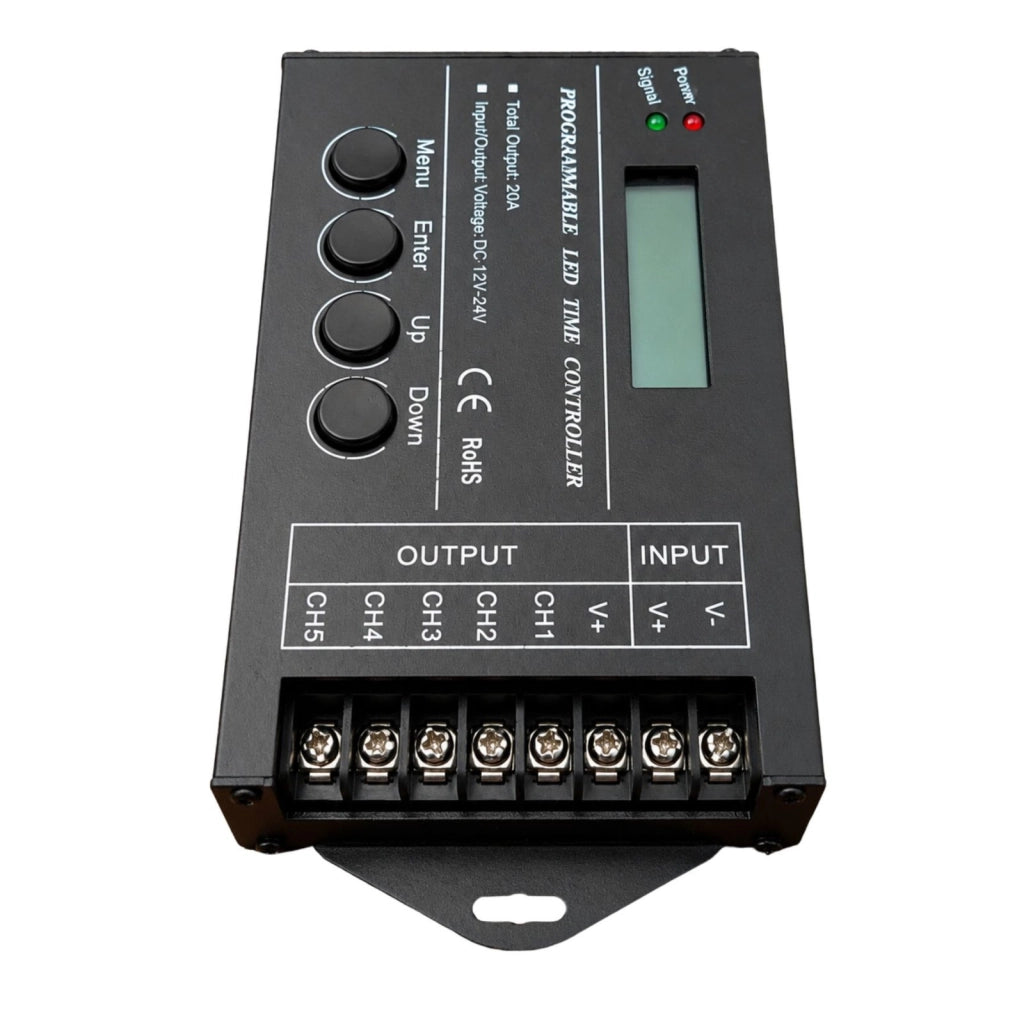Centralina Led Timer Alba Tramonto Programmabile Time Led Controller Per Acquari Canarini Serre TC420