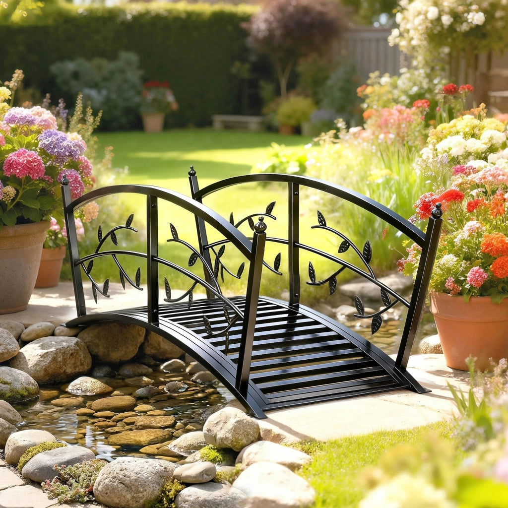 Ponte da Giardino ¨C Minimal ¨C Nero 1.2 m