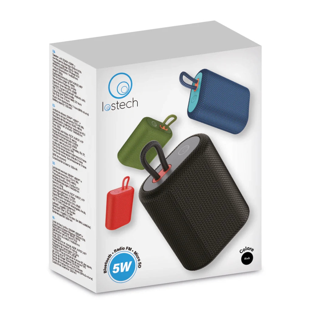ALTOPARLANTE BLUETOOTH 5W LOSTECH Colore Nero - LOSTECH