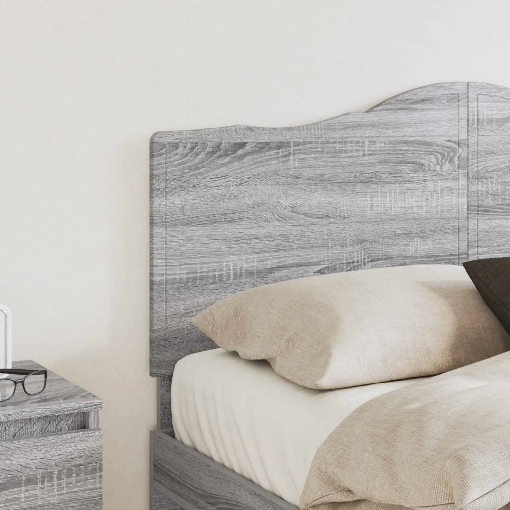 Testiera | Testata Grigio Sonoma Legno multistrato