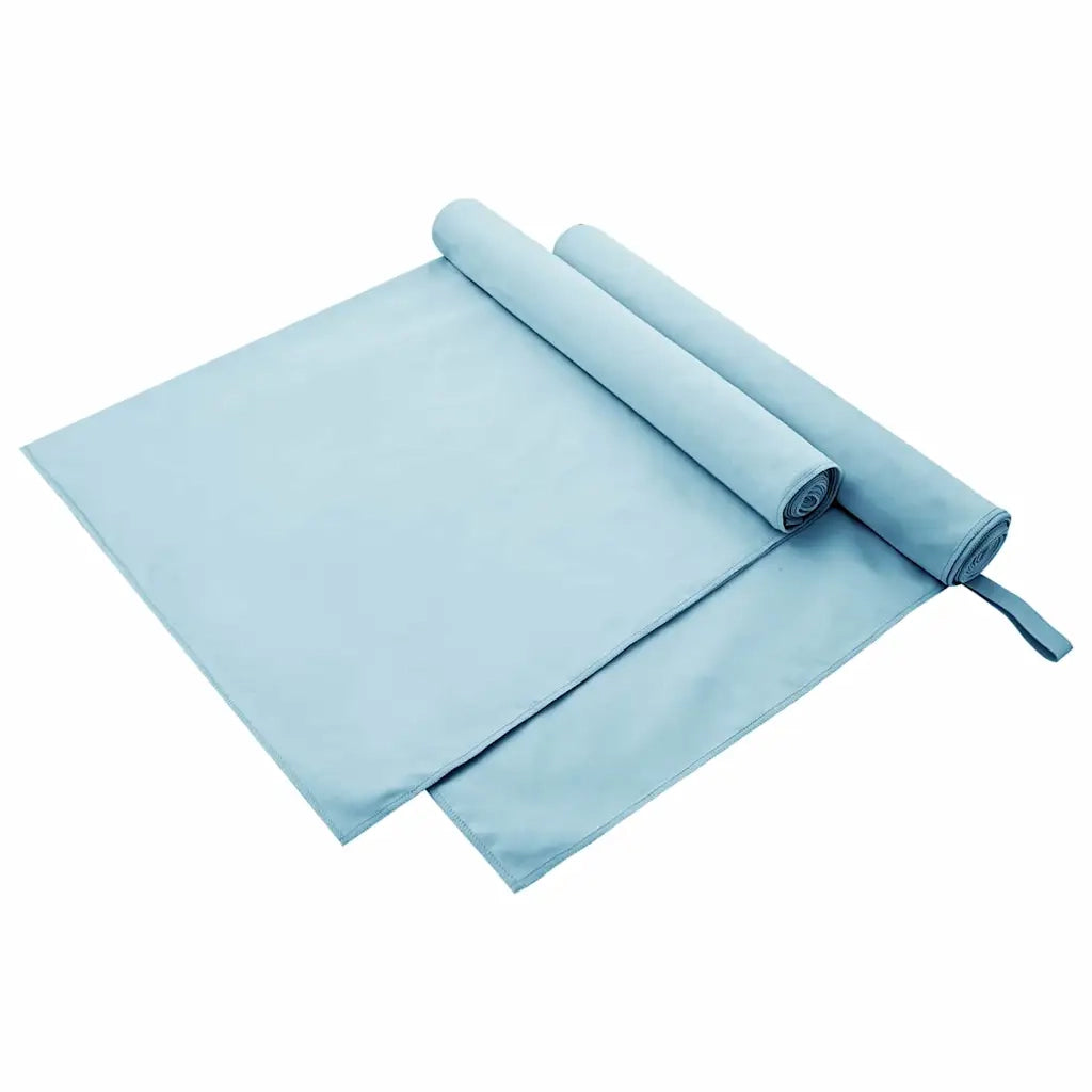 Asciugamani Sportivi 2 pcs Blu 180 x 90 cm 42011475