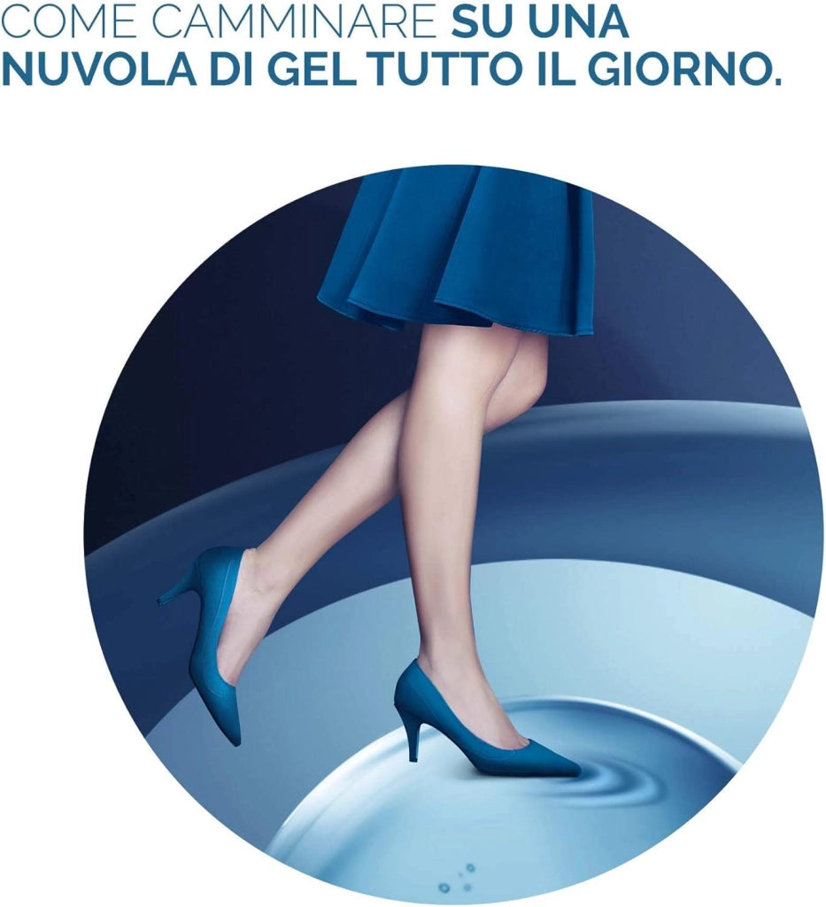 SCHOLL SOLETTE 2 CONFEZIONI DA 1 PAIO GEL ACTIV DONNA PER TACCHI MEDI AZIONE AMMORTIZZANTE E ANTISCIVOLO