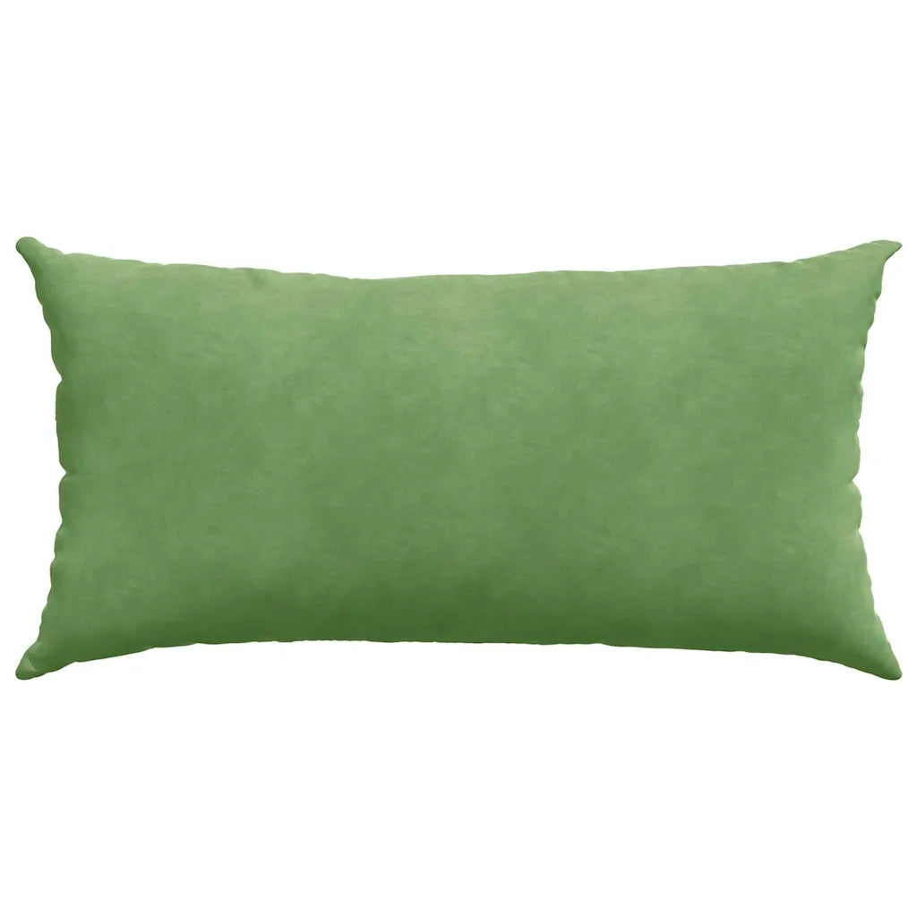 Cuscini da Divano 2 pz | Cuscini per sedie Verde chiaro 80 x 40 cm