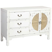 Credenza in legno bianco 106x73x36